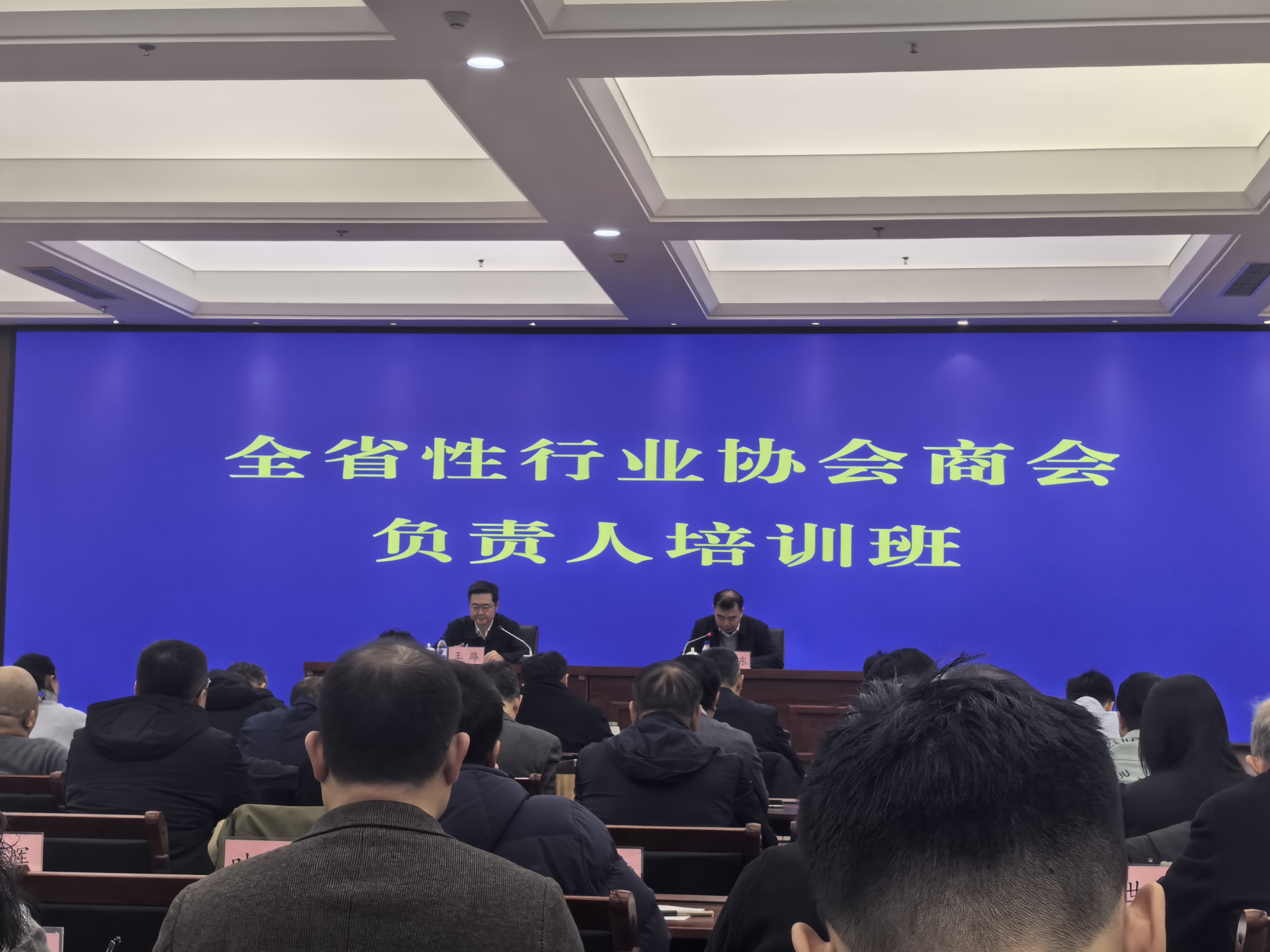 全省性行业协会商会负责人培训